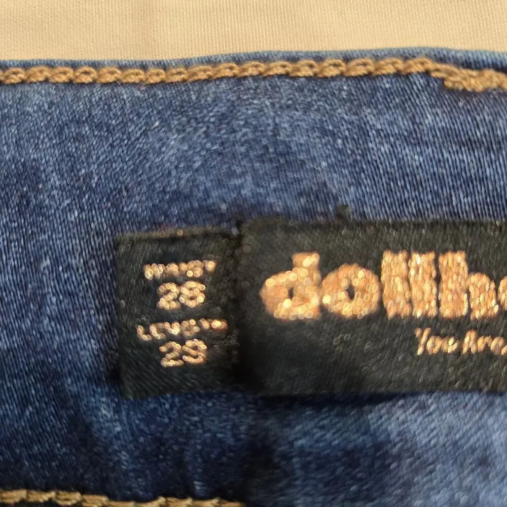 NWT Dollhouse High-rise Skinny Jeans Curvy Collection Girls Sz 7/8 28x29